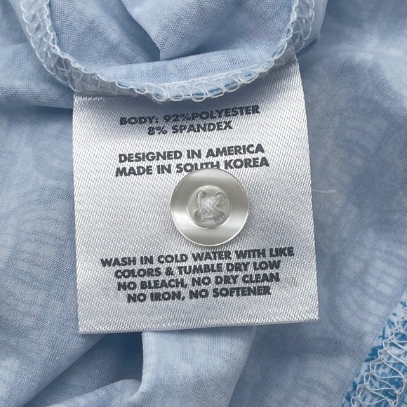 Rhoback Ole Miss Vaught-Hemingway Stadium Polo Mens Large Blue White New - Picture 6 of 9